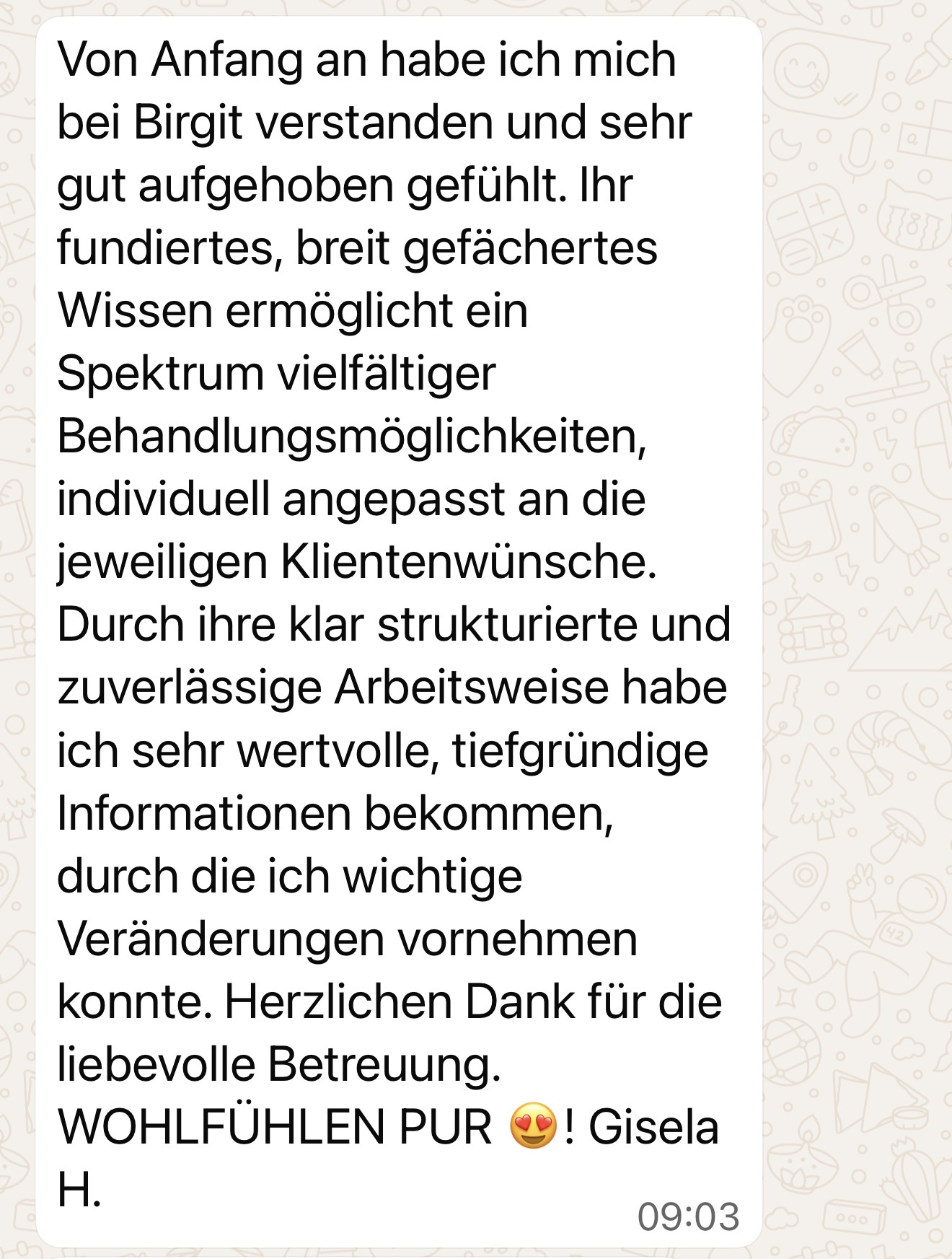 Rezension von Gisela H.